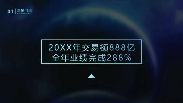 深色科技商务风企业年会庆典