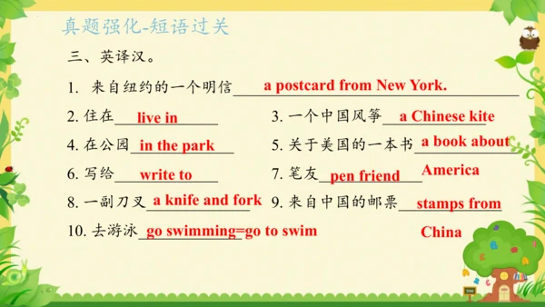 Module 6（复习课件）-2023-2024学年六年级英语上册期末核心考点集训（外研版三起)（共