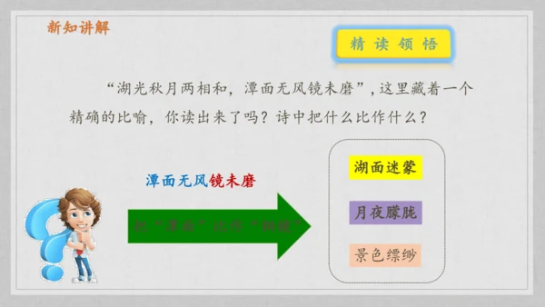 17课《古诗三首》《望天门山》《饮湖上初晴后雨》   课件