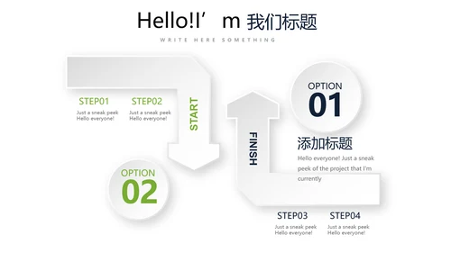 简约时尚医药医疗报告通用动态PPT