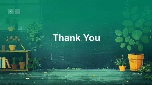 植物生长科学教学PPT模板