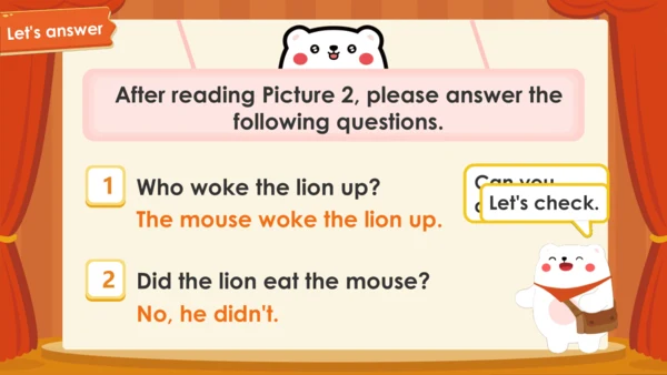 Unit 1 The lion and the mouse Period1（课件(共49张PPT)