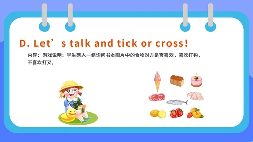 英语三年级上册食物教学课件PPT模板