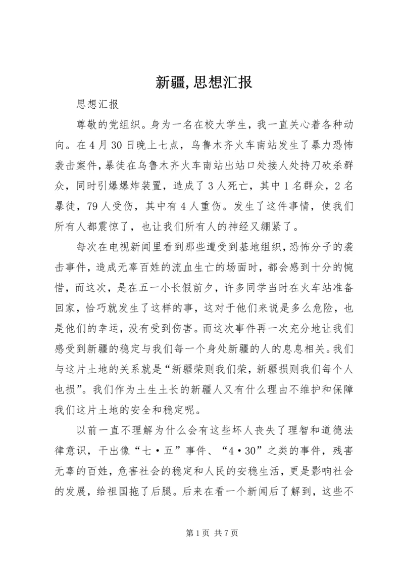 新疆,思想汇报 (3).docx