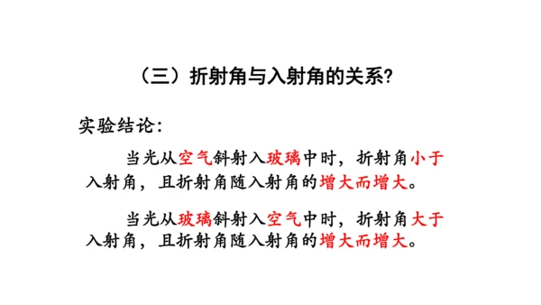4.4 光的折射 课件（共62张PPT）