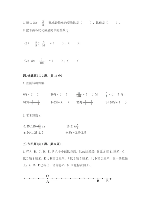 六年级下册数学期末测试卷附参考答案【培优】.docx