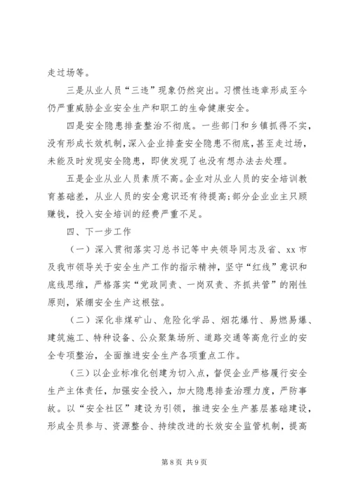 人民政府安全生产委员会办公室工作总结.docx