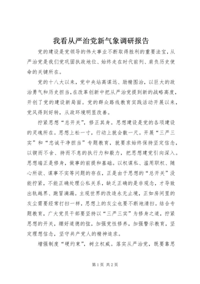 我看从严治党新气象调研报告 (3).docx