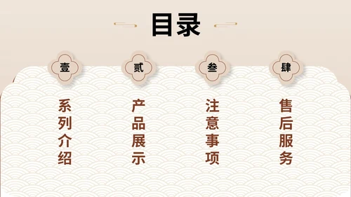 棕色中医药产品介绍PPT模板
