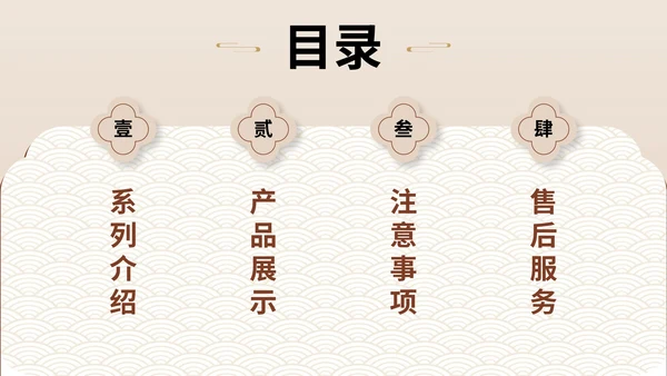 棕色中医药产品介绍PPT模板
