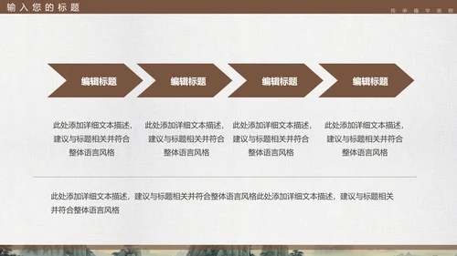 孔子诞辰，儒家文化PPT模板