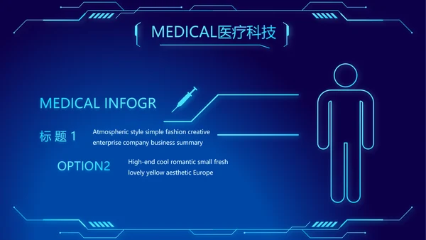 智慧数字医院医疗科技信息化建设工作总结报告计划动态PPT模板