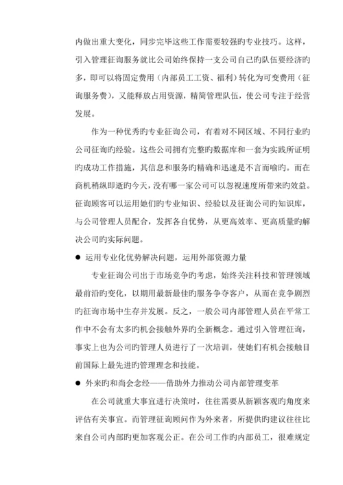 咨询公司创业综合计划书.docx