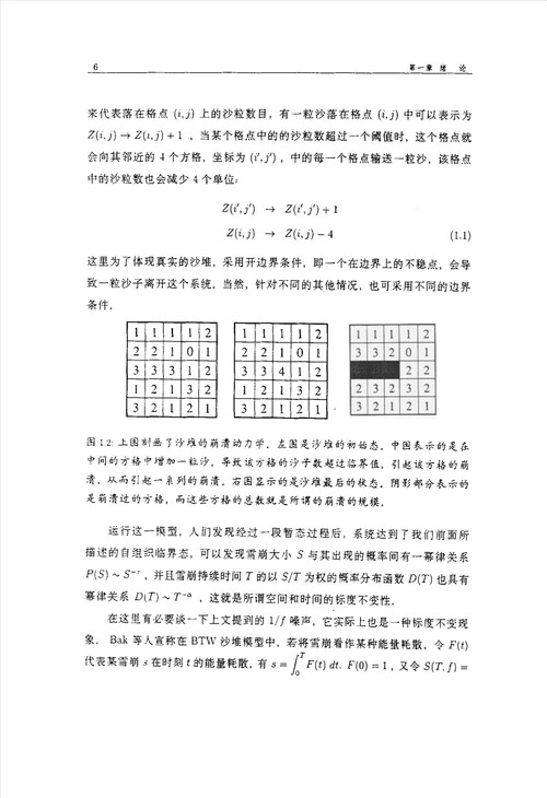 复杂性网络中的自组织临界行为研究理论物理专业毕业论文