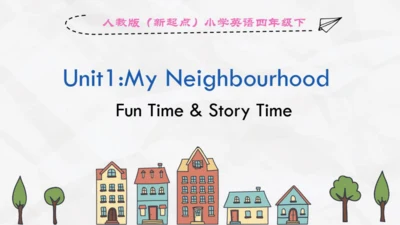 人教新起点小学英语四年级下册Unit1  Fun Time & Story Time