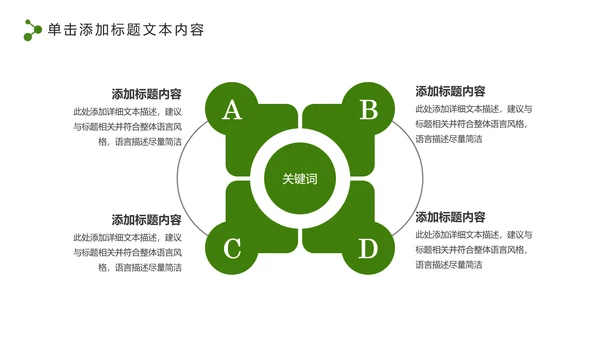 绿色低碳环保公益生态文明建设PPT模板