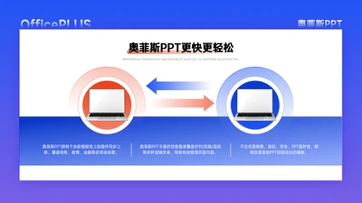 简约风并列关系3项PPT图文页