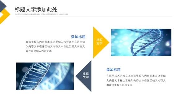 细胞生物基因DNA医疗医学ppt模板