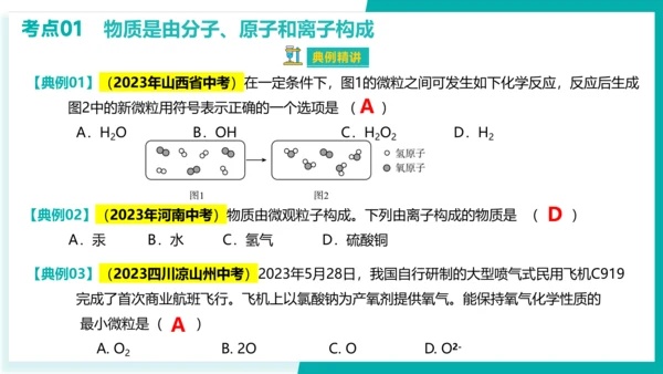 第三单元 物质构成的奥秘【考点串讲课件】(共51张PPT)-2023-2024学年九年级化学上学期期