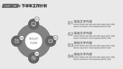 简约几何工作总结汇报通用PPT模板