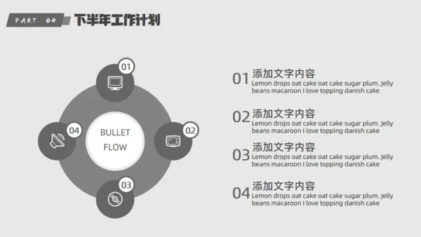 简约几何工作总结汇报通用PPT模板