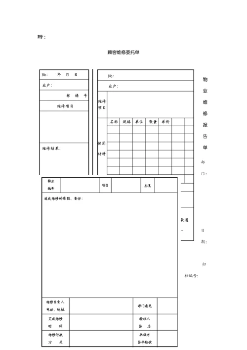 物业管理业户服务指导标准手册.docx