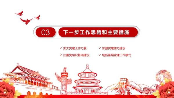 不忘初心牢记使命基层党建党委党支部工作汇报PPT