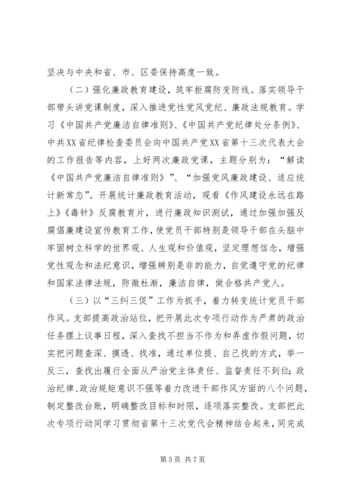 支部委员会年度总结及年初计划.docx