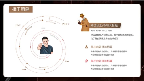 剧本杀游戏介绍PPT模板