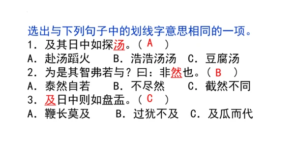 部编版语文六年级下册第五单元复习  课件