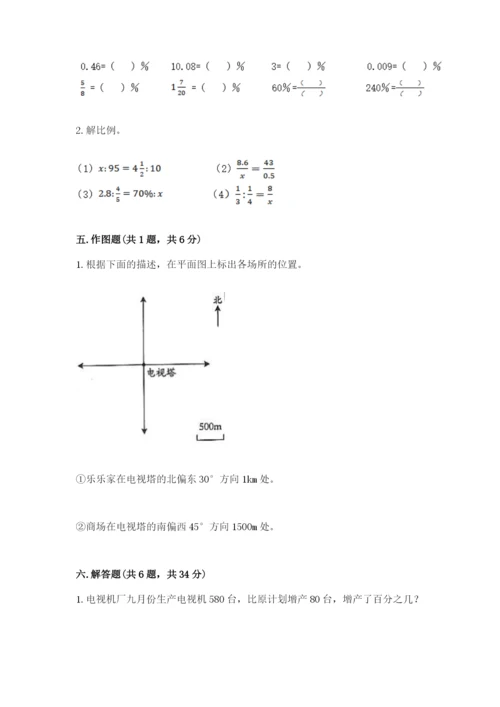 小升初六年级期末试卷（全优）word版.docx