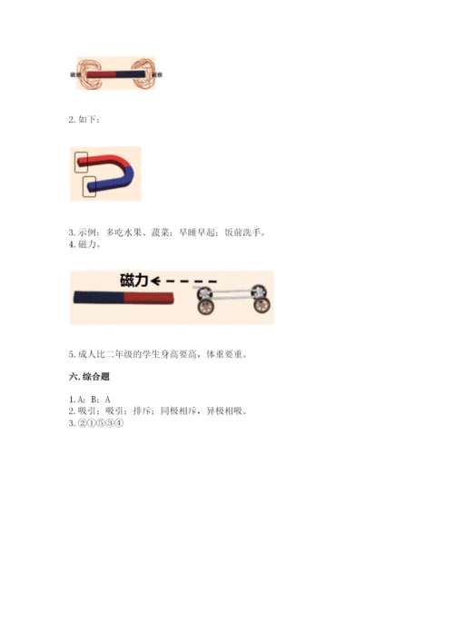 教科版小学科学二年级下册期末测试卷（考点梳理）.docx