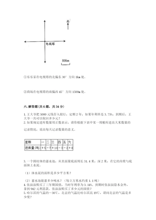 小升初六年级期末试卷精品（能力提升）.docx