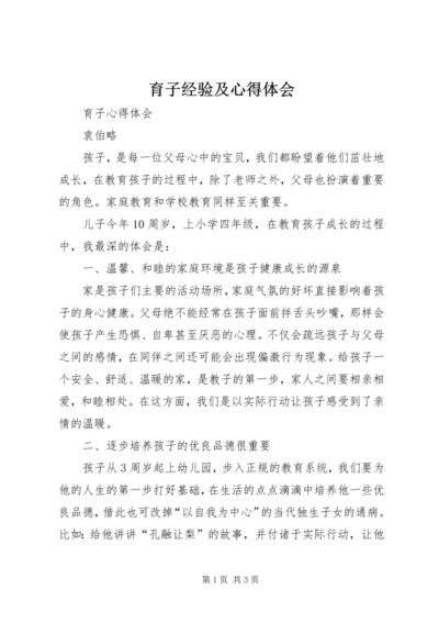 育子经验及心得体会 (4).docx