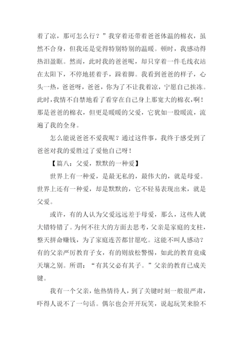 赞美父亲的作文.docx