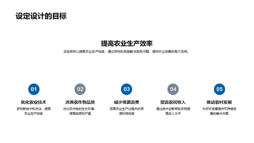 探索农学：毕业设计之旅