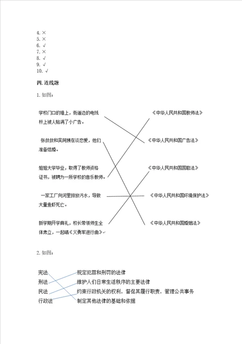 2022部编版六年级上册道德与法治期中测试卷重点班