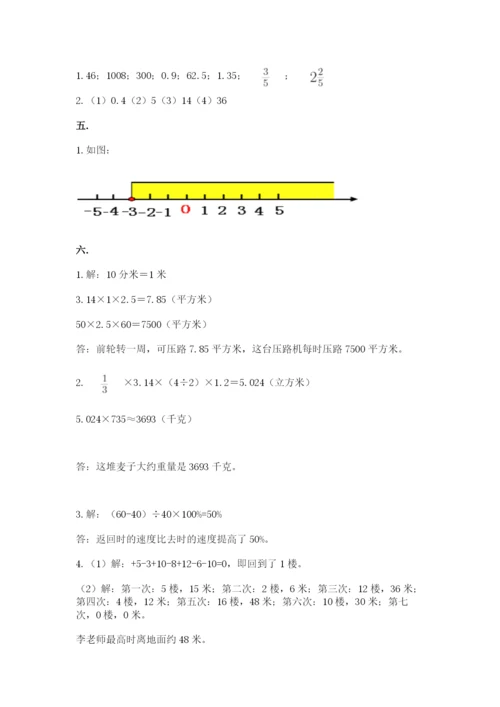 小学毕业班数学检测卷附完整答案（精选题）.docx