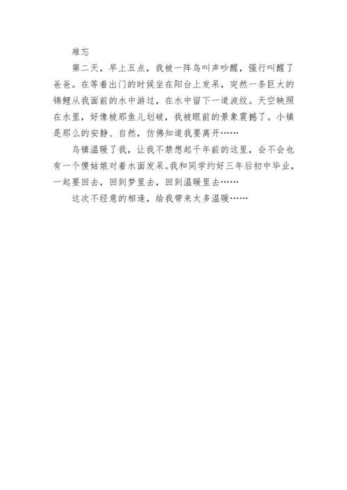 一次相逢一份暖作文600字.docx