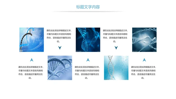 医疗基因细胞生物研究报告医学研究工作汇报PPT模板