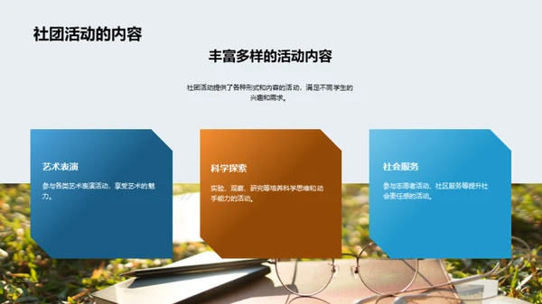 社团活动的探索