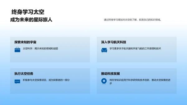 太空知识讲座PPT模板