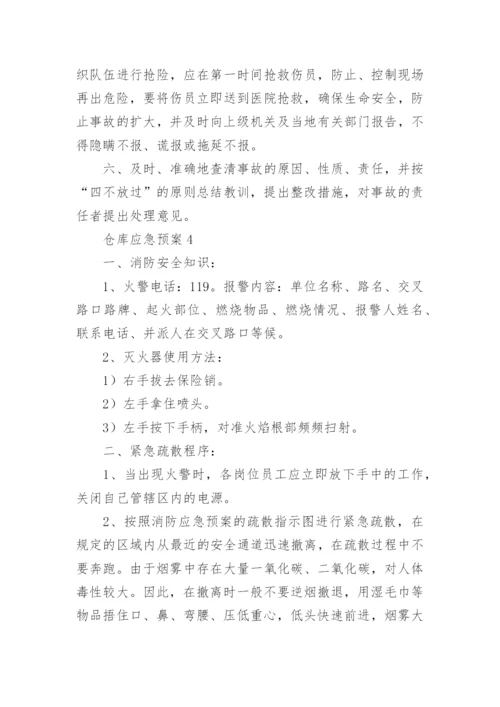 仓库应急预案.docx