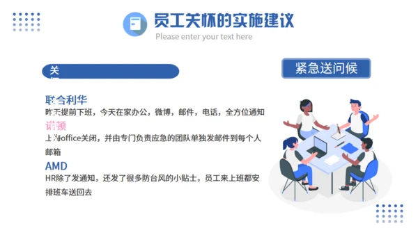 企业员工关怀管理培训课件通用PPT模板