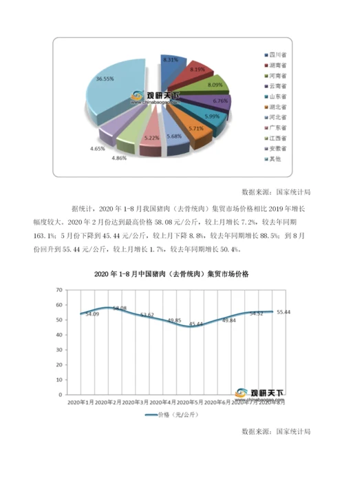 我国猪肉集贸市场价格增幅下降17进口量快速上升.docx