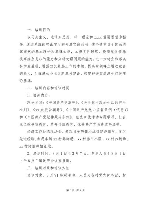 党员学习与党性锻炼计划.docx