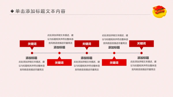 2019五四青年节共青团团委总结汇报PPT模板