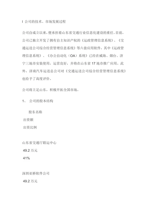 精品推荐IT公司商业计划书.docx