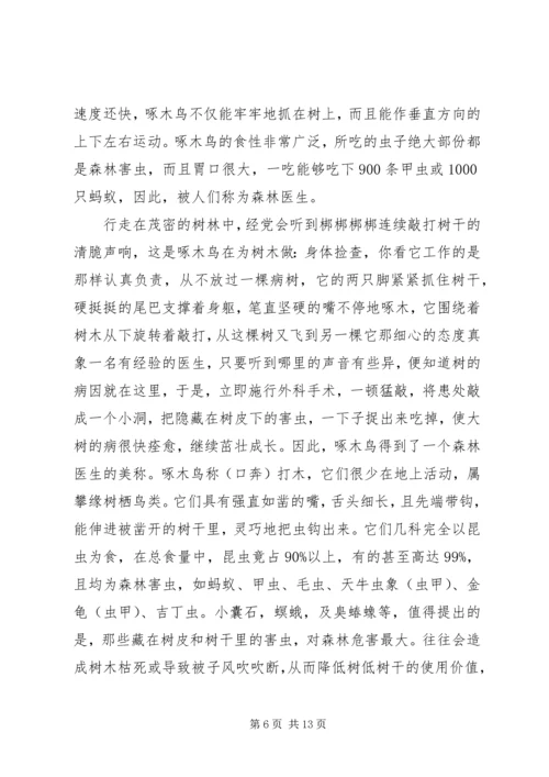 保护啄木鸟的措施.docx