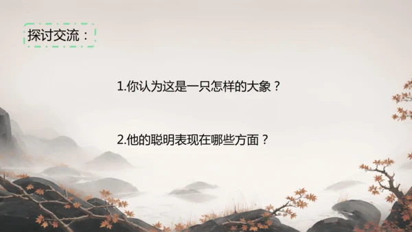 19大象的耳朵  课件